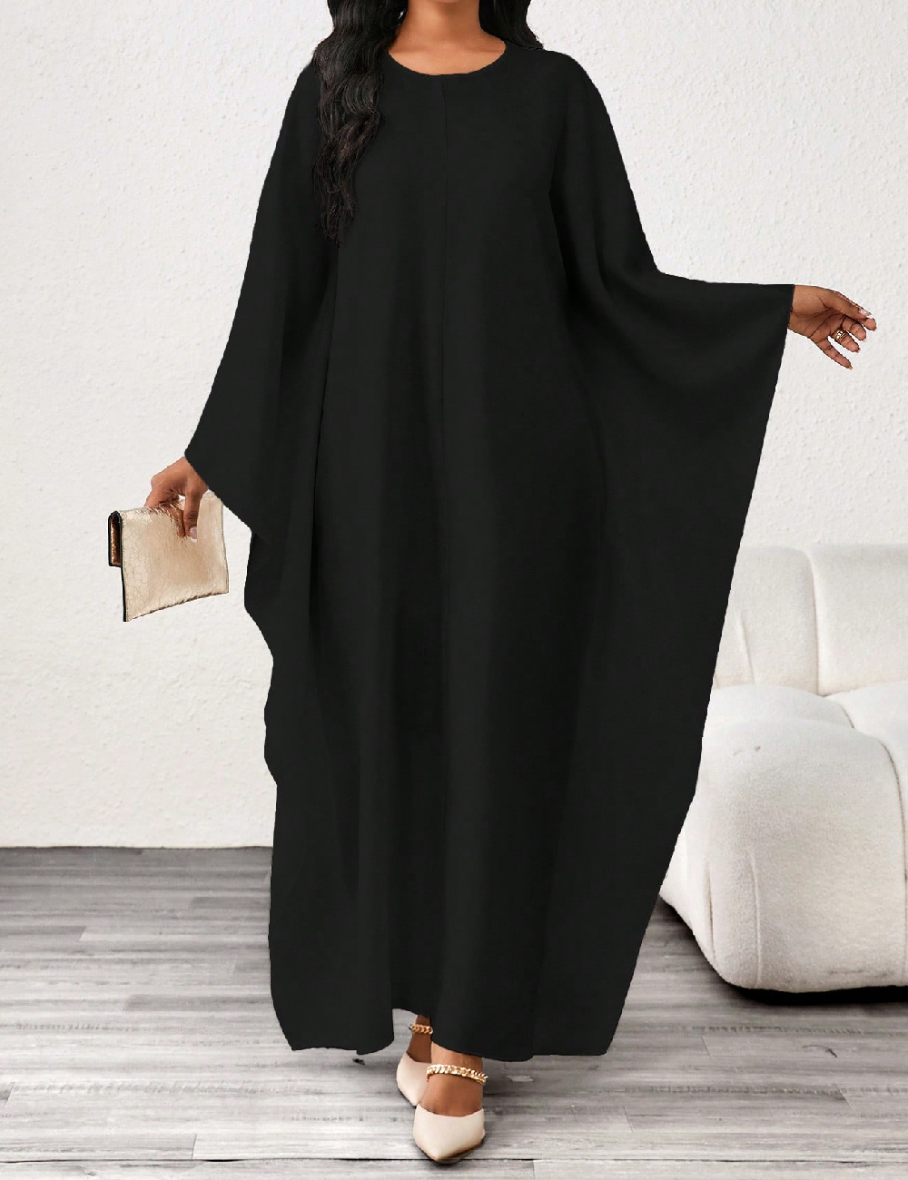 Rochie lunga SHEIN, negru