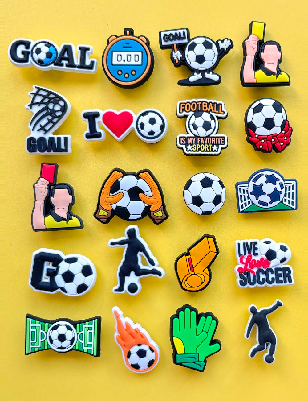 Set charmuri pentru saboti SHEIN, mix culori