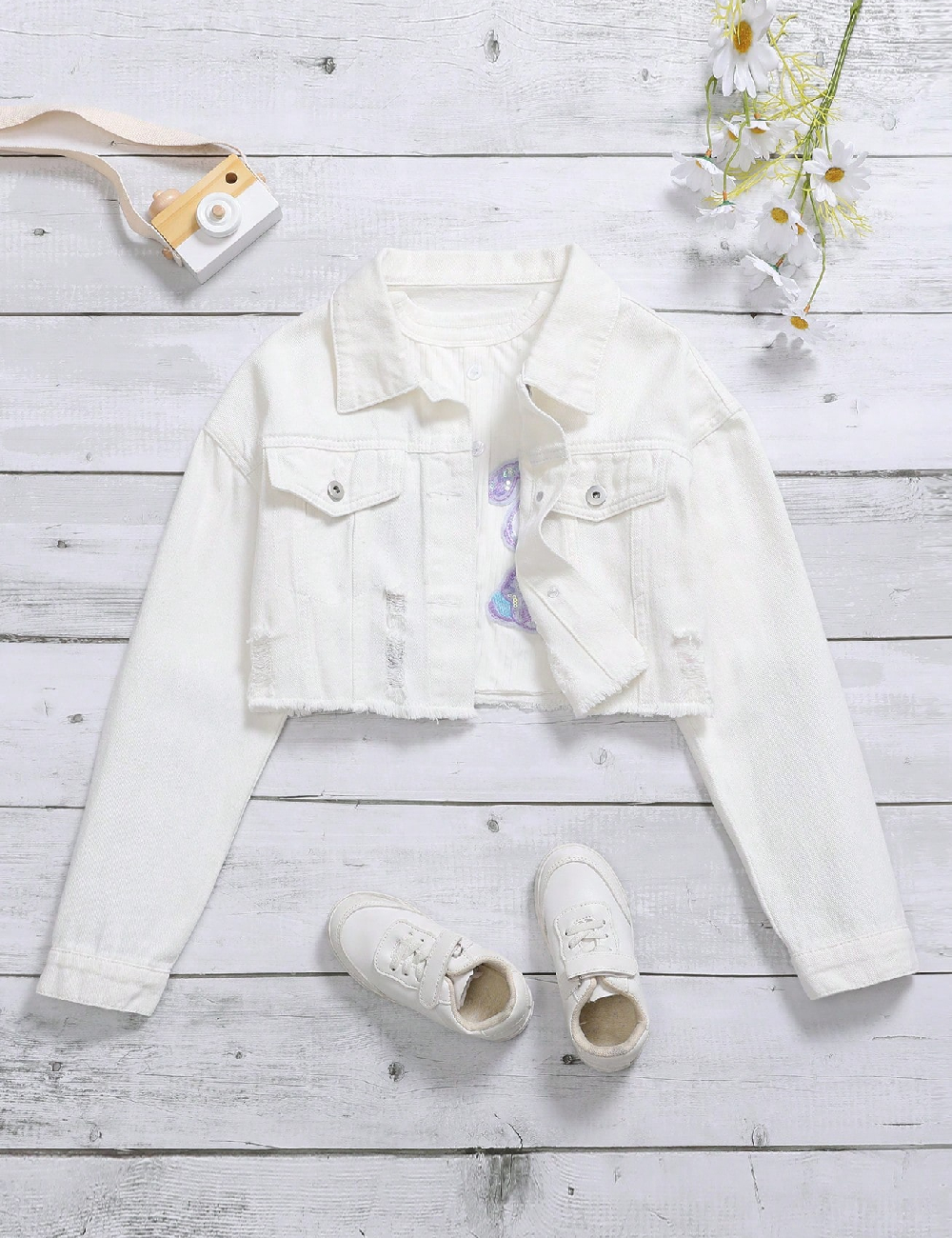 Jacheta Shein Kids, alb