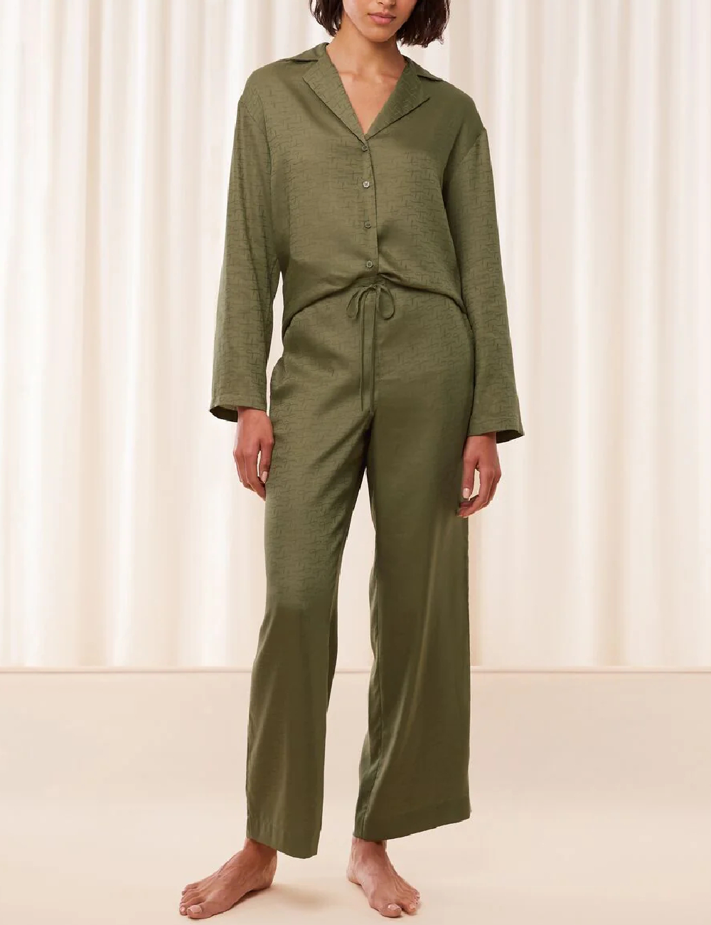 Pantaloni de pijama Triumph, verde