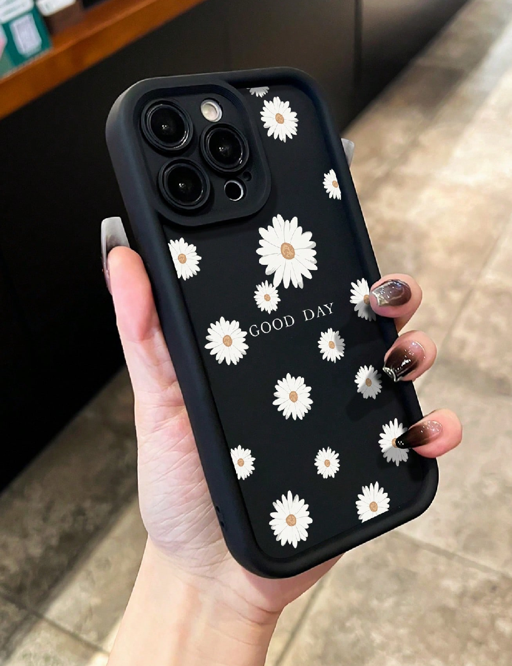 Husa iPhone 15 Pro SHEIN, negru