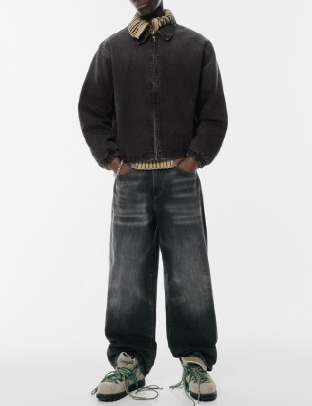 Jacheta Pull&Bear, negru