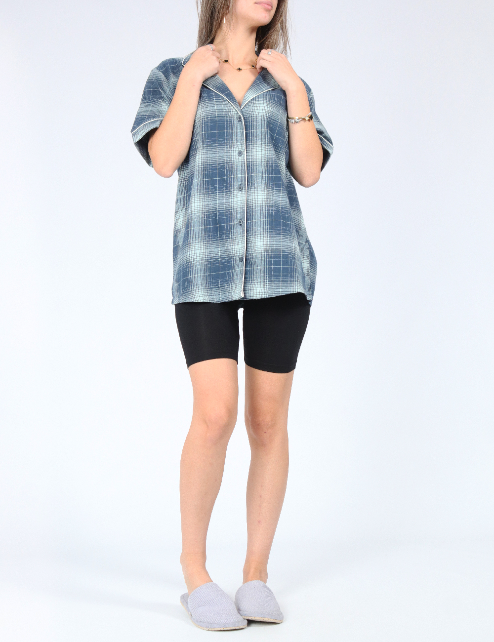 Camasa de noapte Triumph, albastru