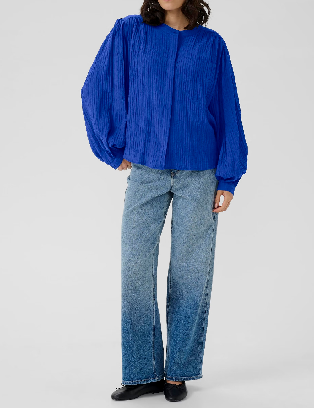 Camasa Kaffe, albastru