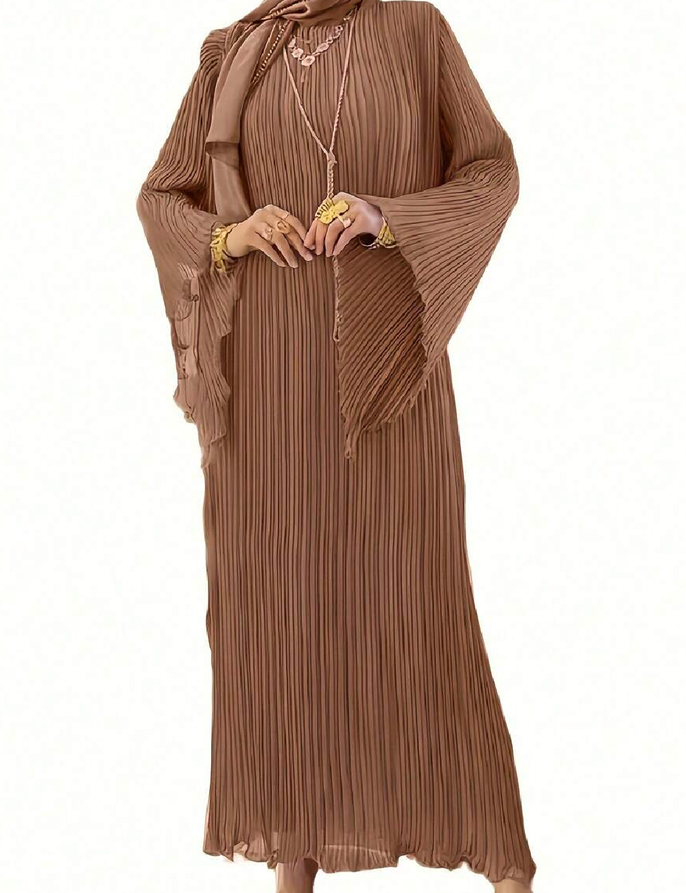 Rochie lunga SHEIN, maro