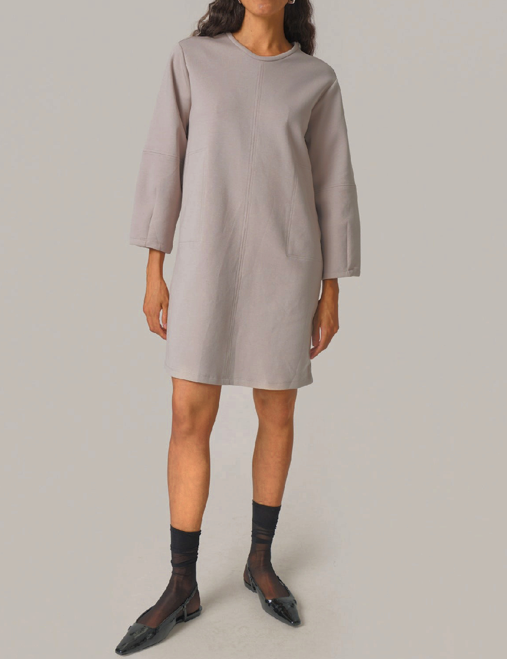 Rochie scurta Soaked In Luxury, gri