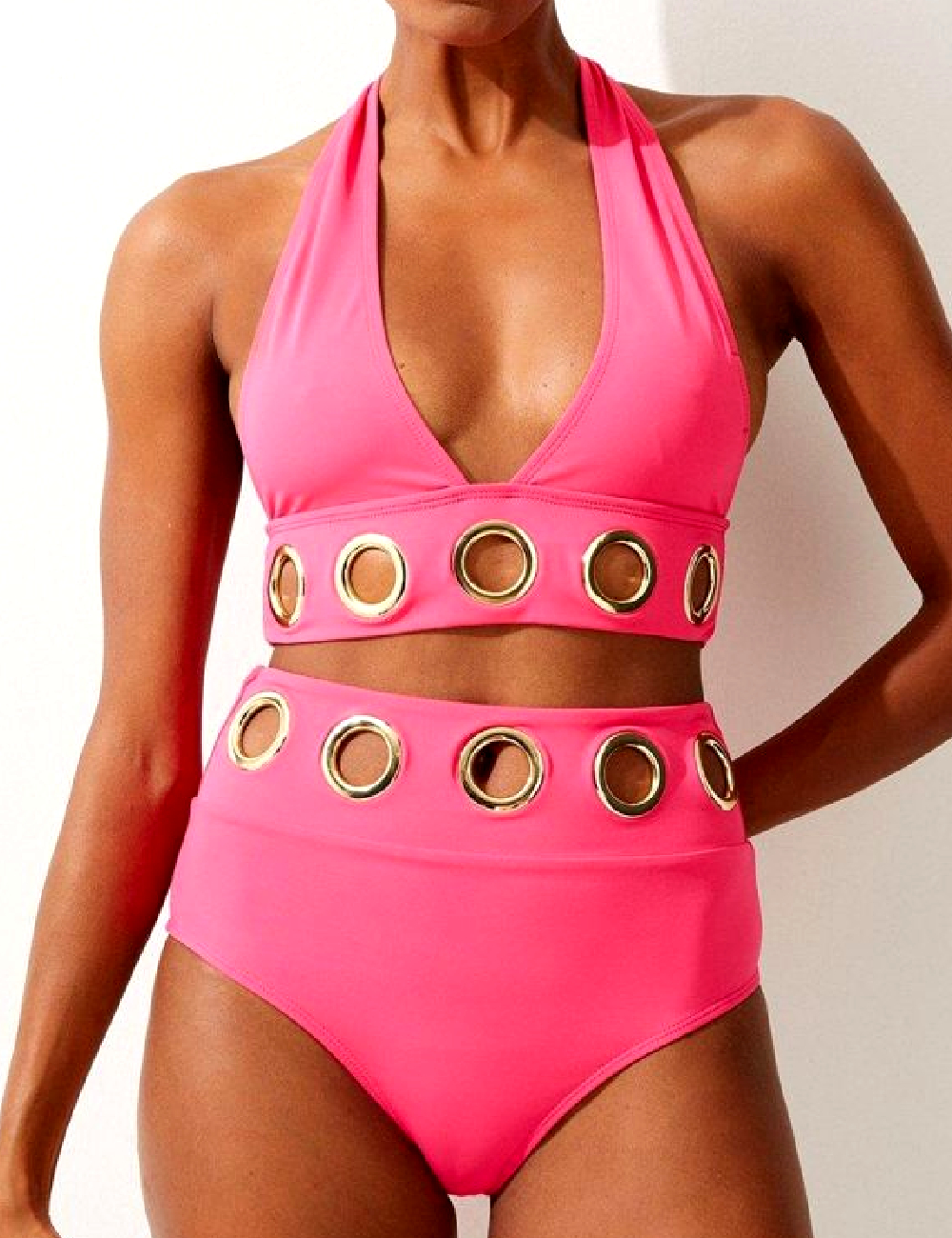 Sutien de baie Karen Millen, roz