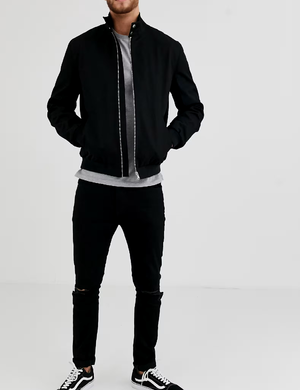Jacheta ASOS, negru