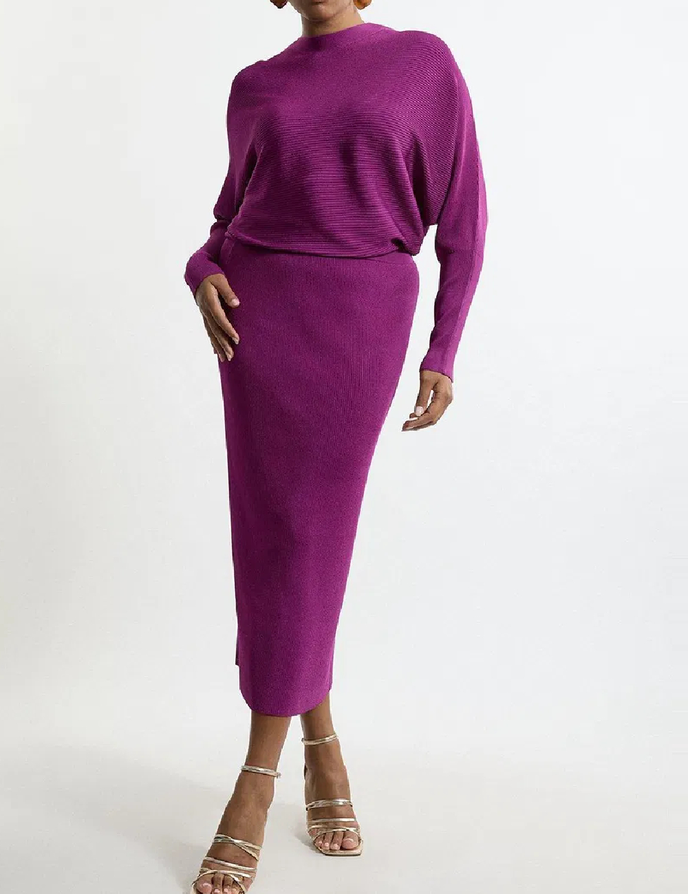 Rochie medie Karen Millen Plus Size, mov