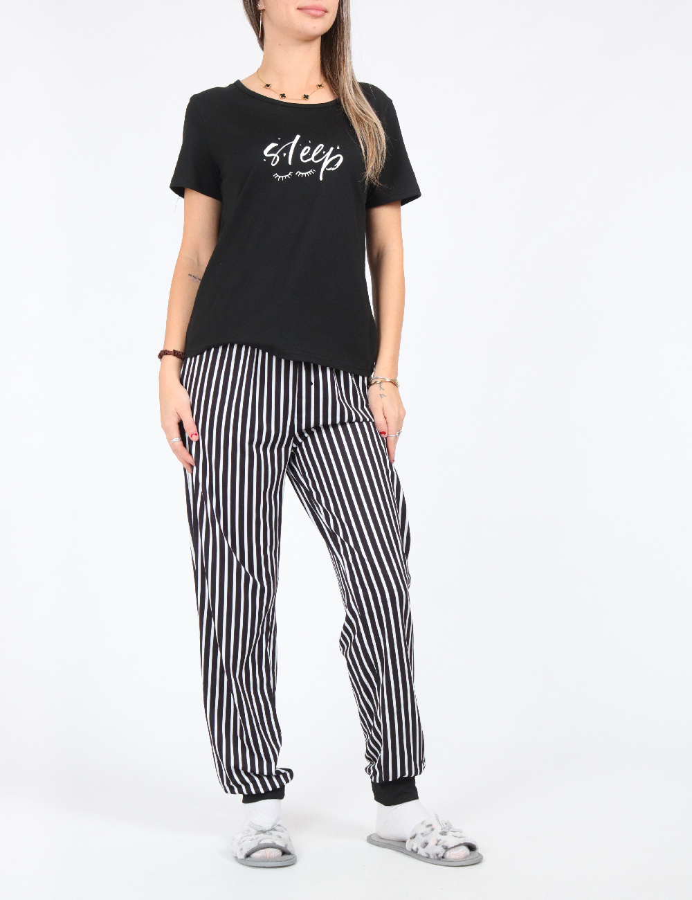 Pijama SHEIN, negru