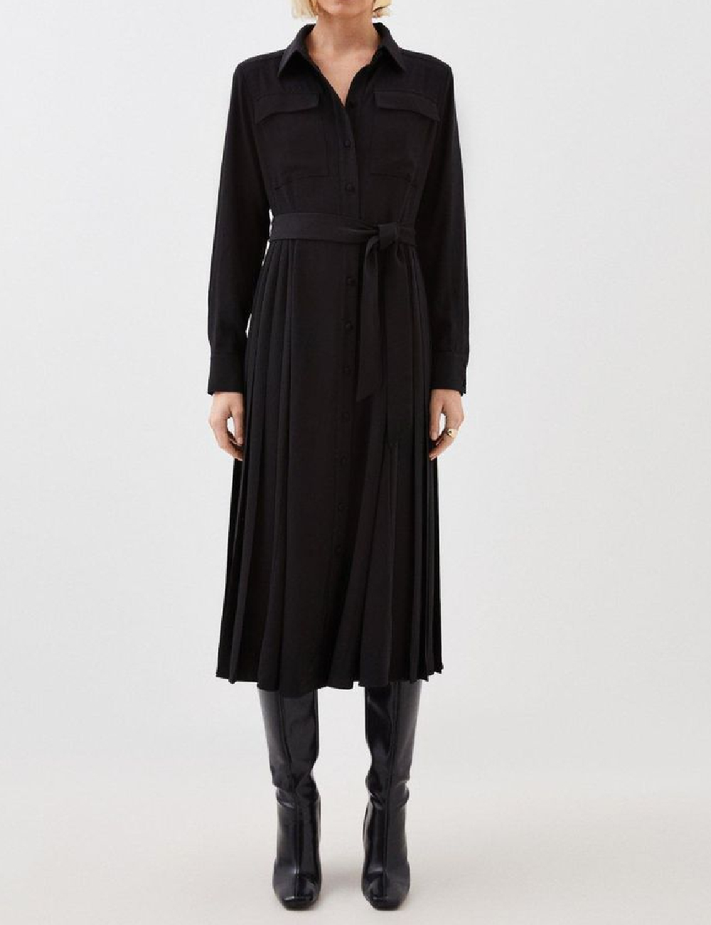 Rochie medie Karen Millen, negru