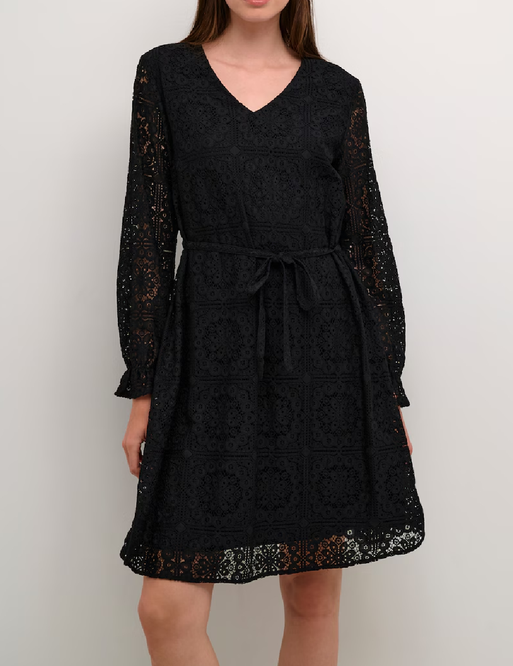 Rochie scurta Cream, negru