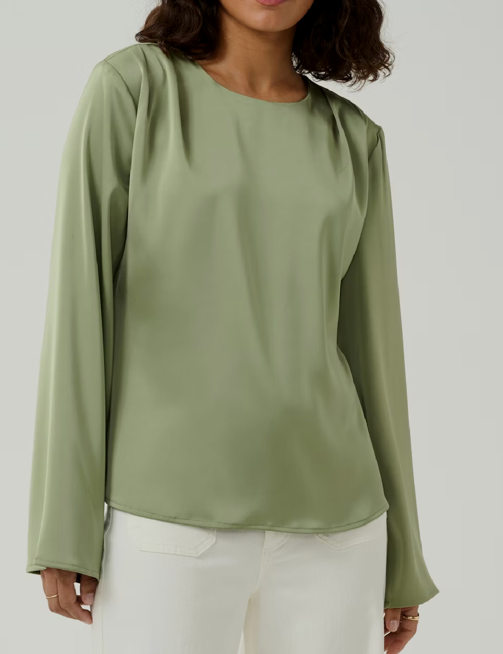 Bluza Kaffe, verde
