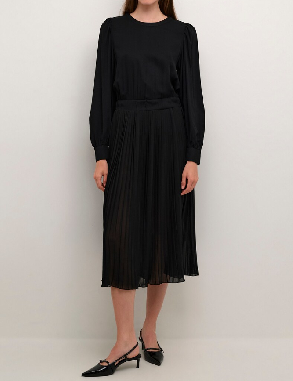 Rochie medie Culture, negru