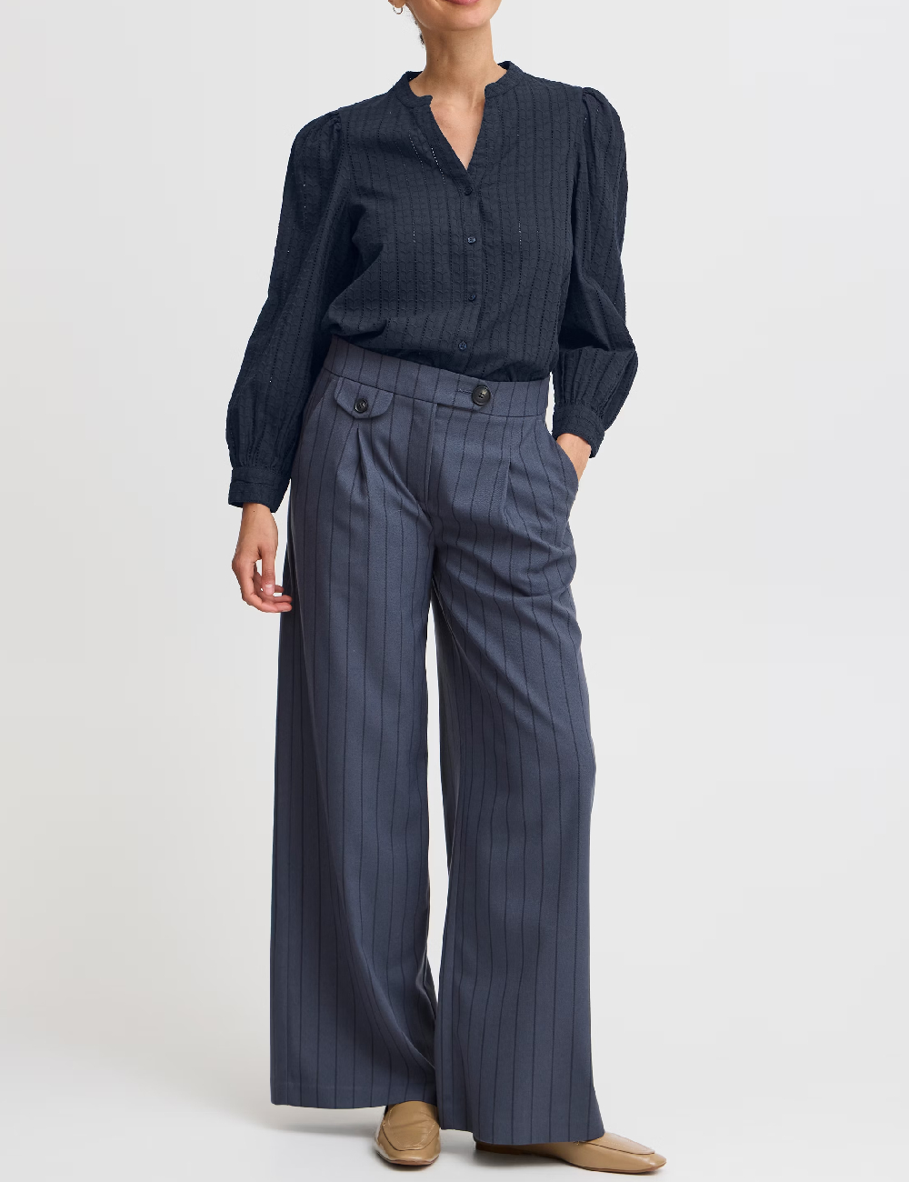 Camasa b.young, bleumarin