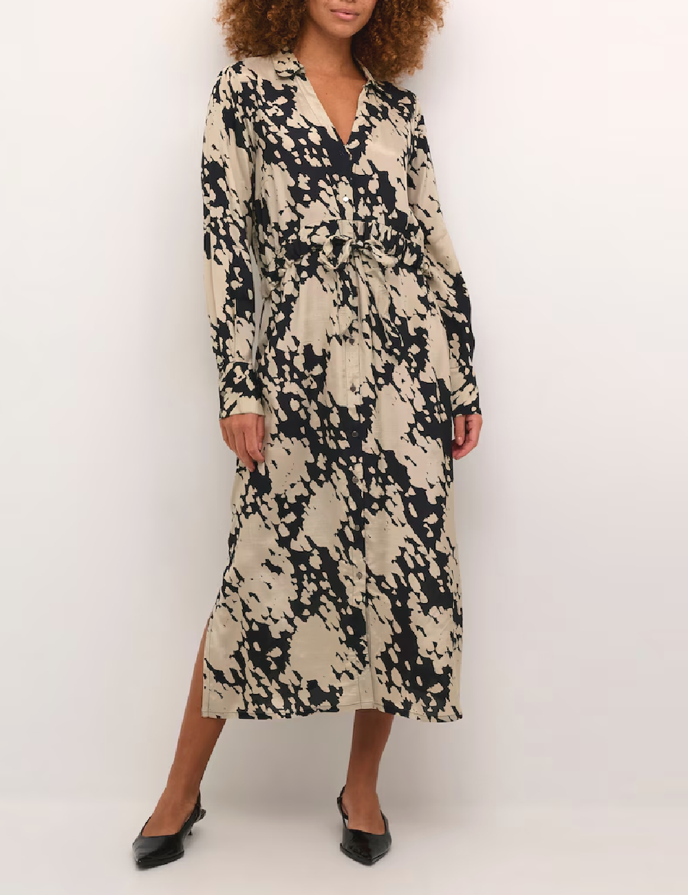 Rochie medie Kaffe, bej