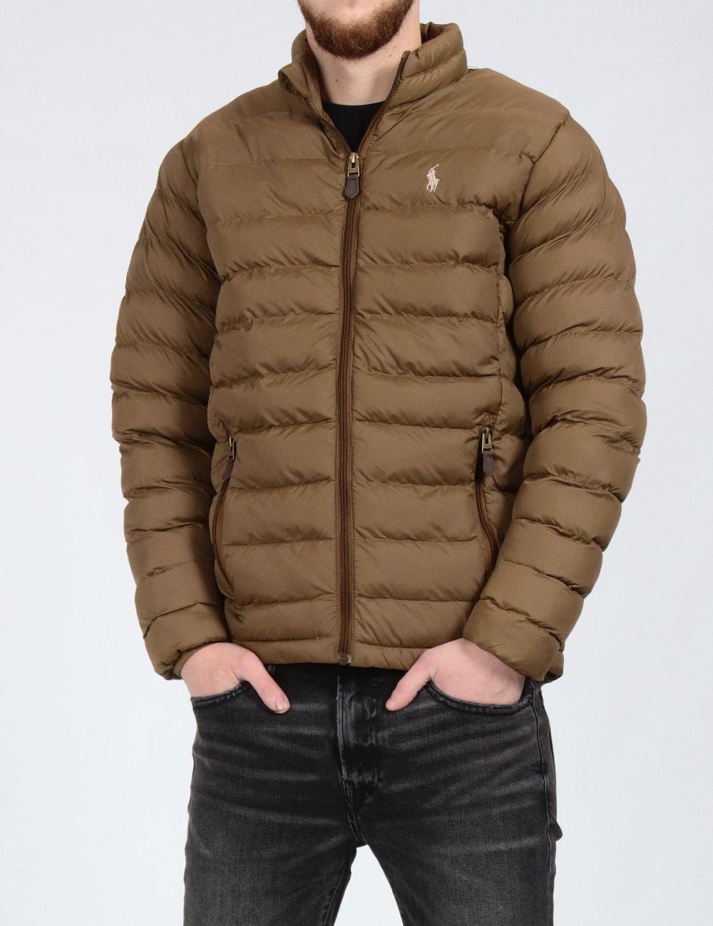 Geaca Polo Ralph Lauren, kaki