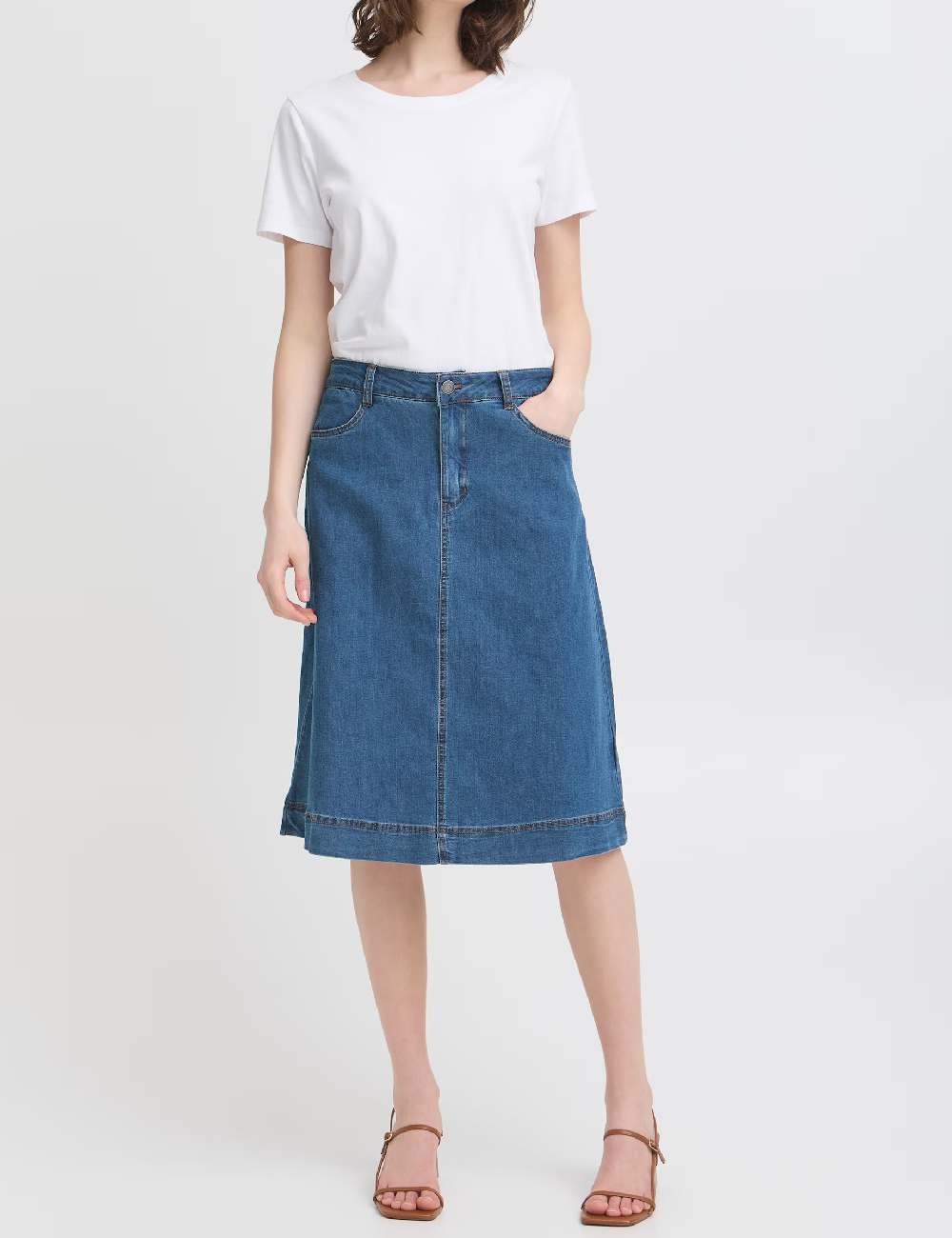 Fusta Fransa, albastru