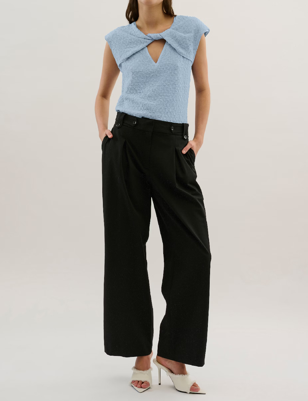 Bluza Karen By Simonsen, albastru