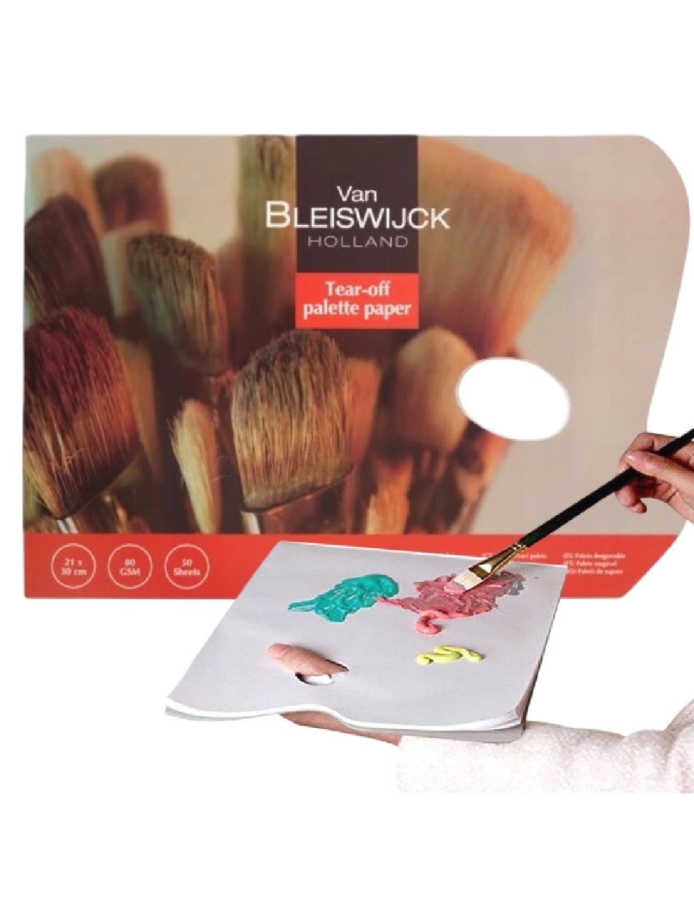 Bloc de desen cu foi detasabile Creative Craft, mix culori