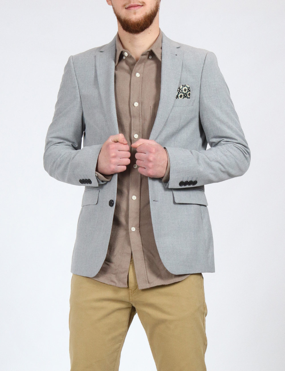 Sacou Harry Brown, gri