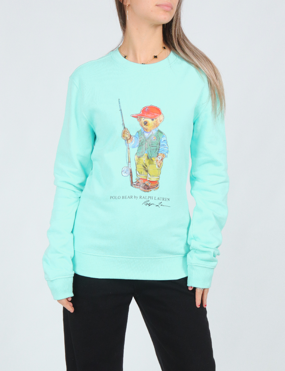 Bluza Polo Ralph Lauren, turcoaz