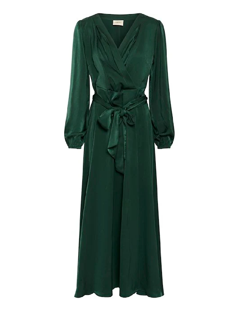 Rochie lunga Cream, verde