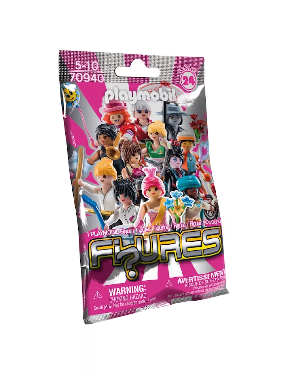 Figurina, seria 24 Playmobil, mix culori