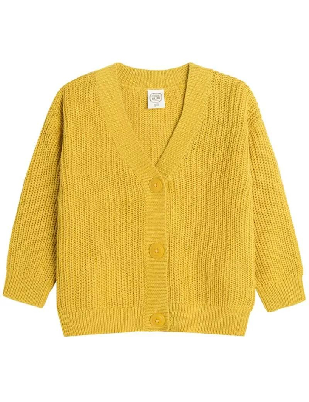 Cardigan Cool Club, galben