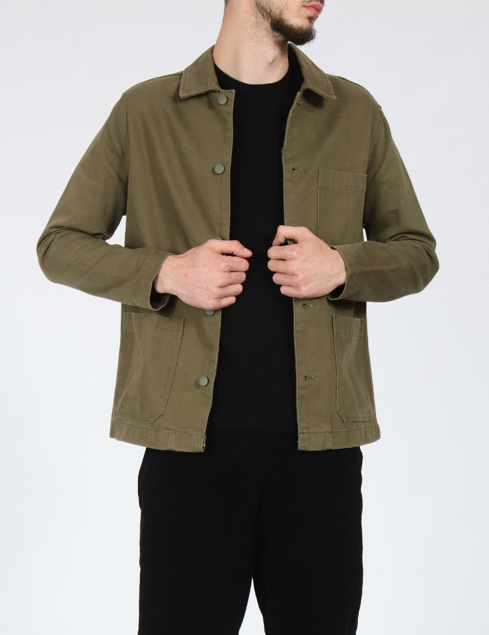 Jacheta Bershka, verde