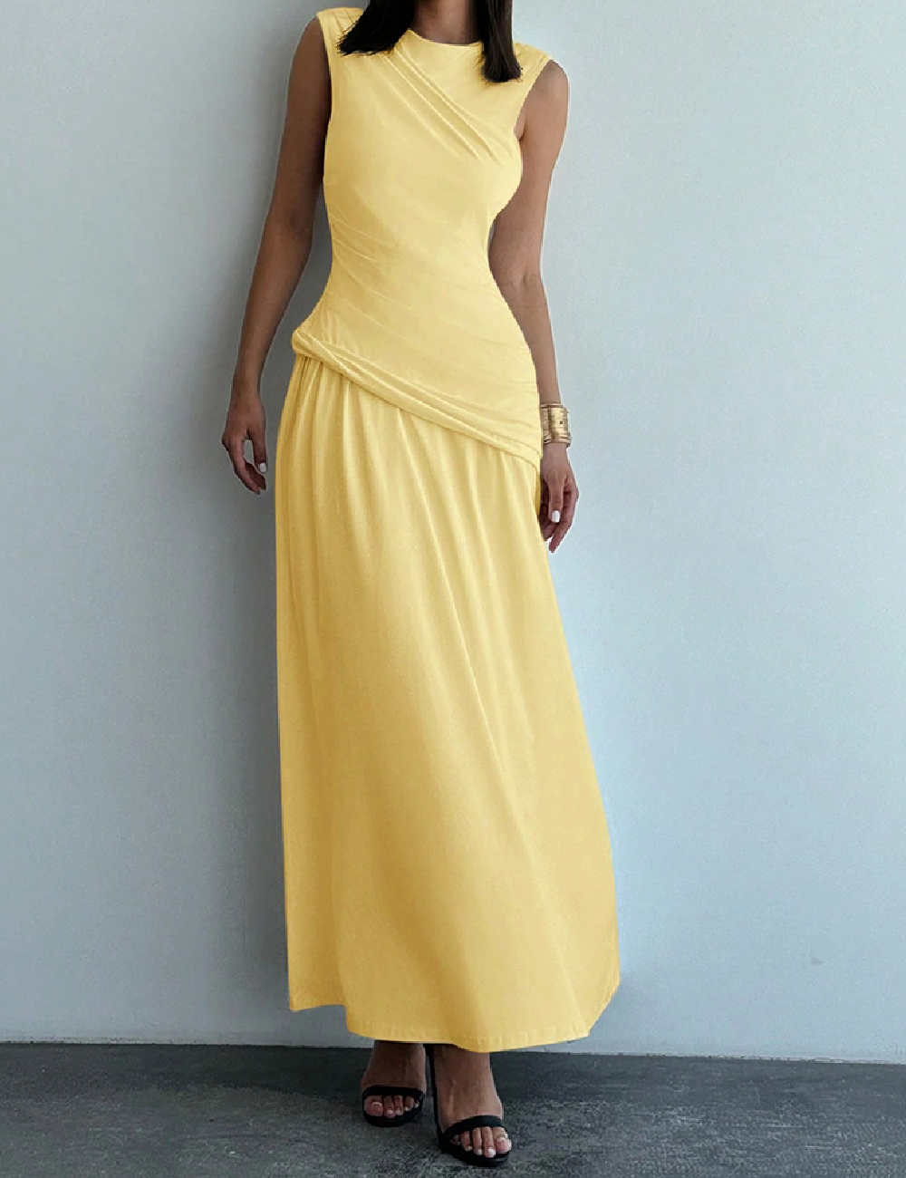 Rochie lunga SHEIN, galben