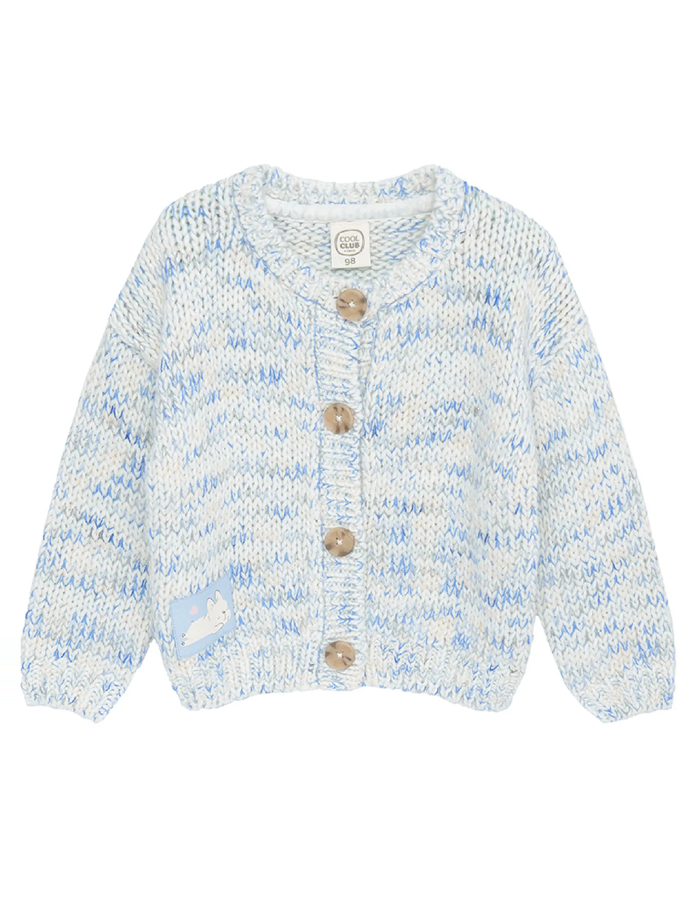 Cardigan Cool Club, mix culori