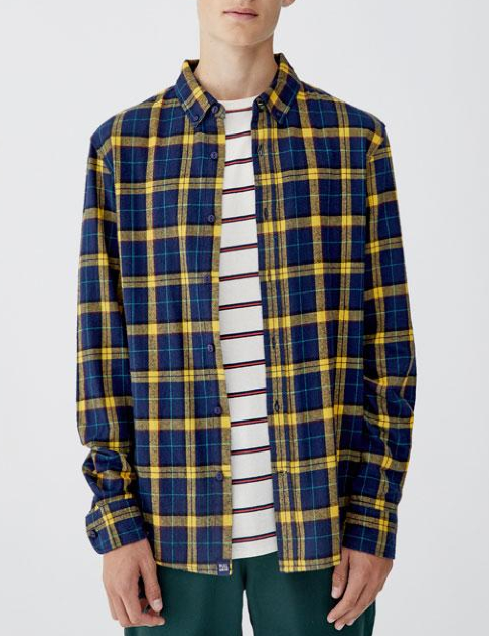 Camasa Pull&Bear, mix culori