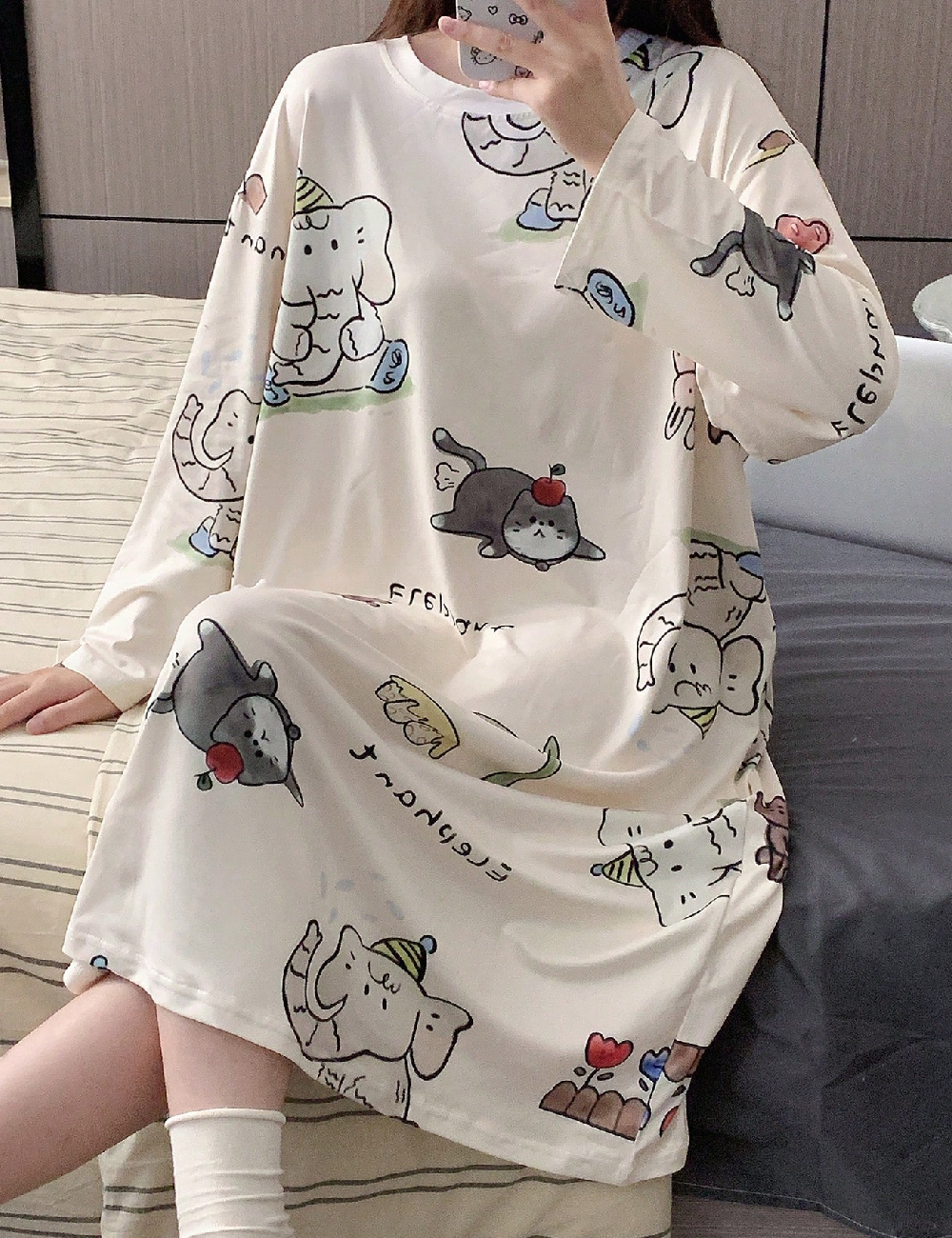 Rochie de noapte SHEIN, mix culori