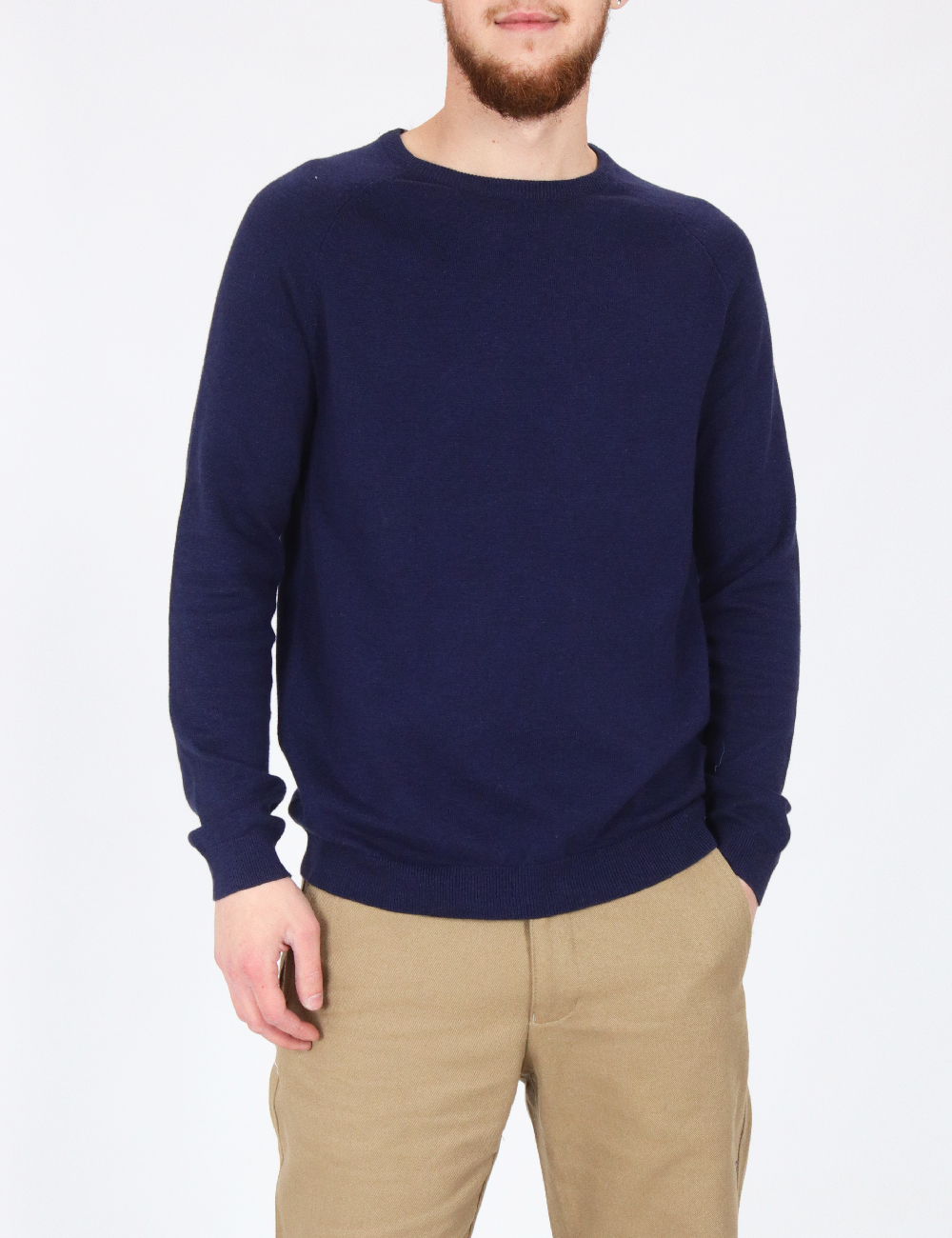Bluza Pull&Bear, bleumarin