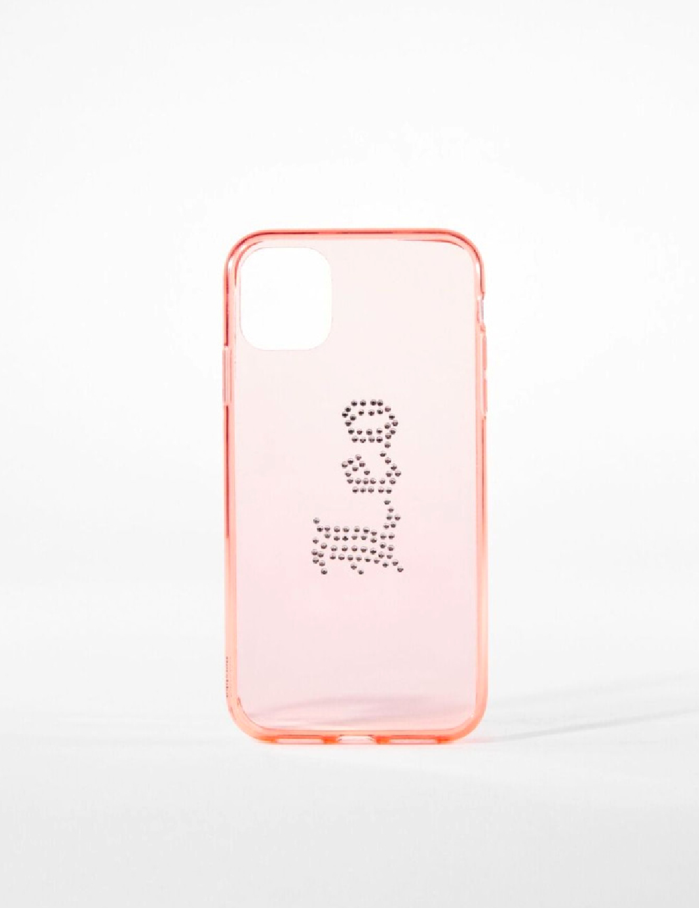 Husa Iphone 11 Bershka, portocaliu