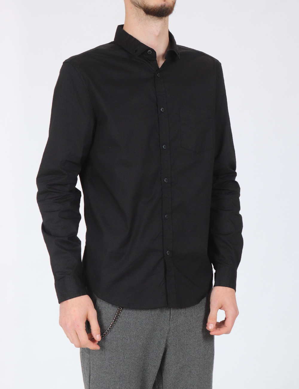 Camasa Bershka, negru