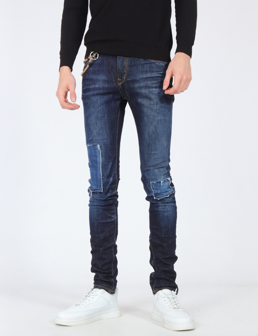 Blugi Pull&Bear, bleumarin