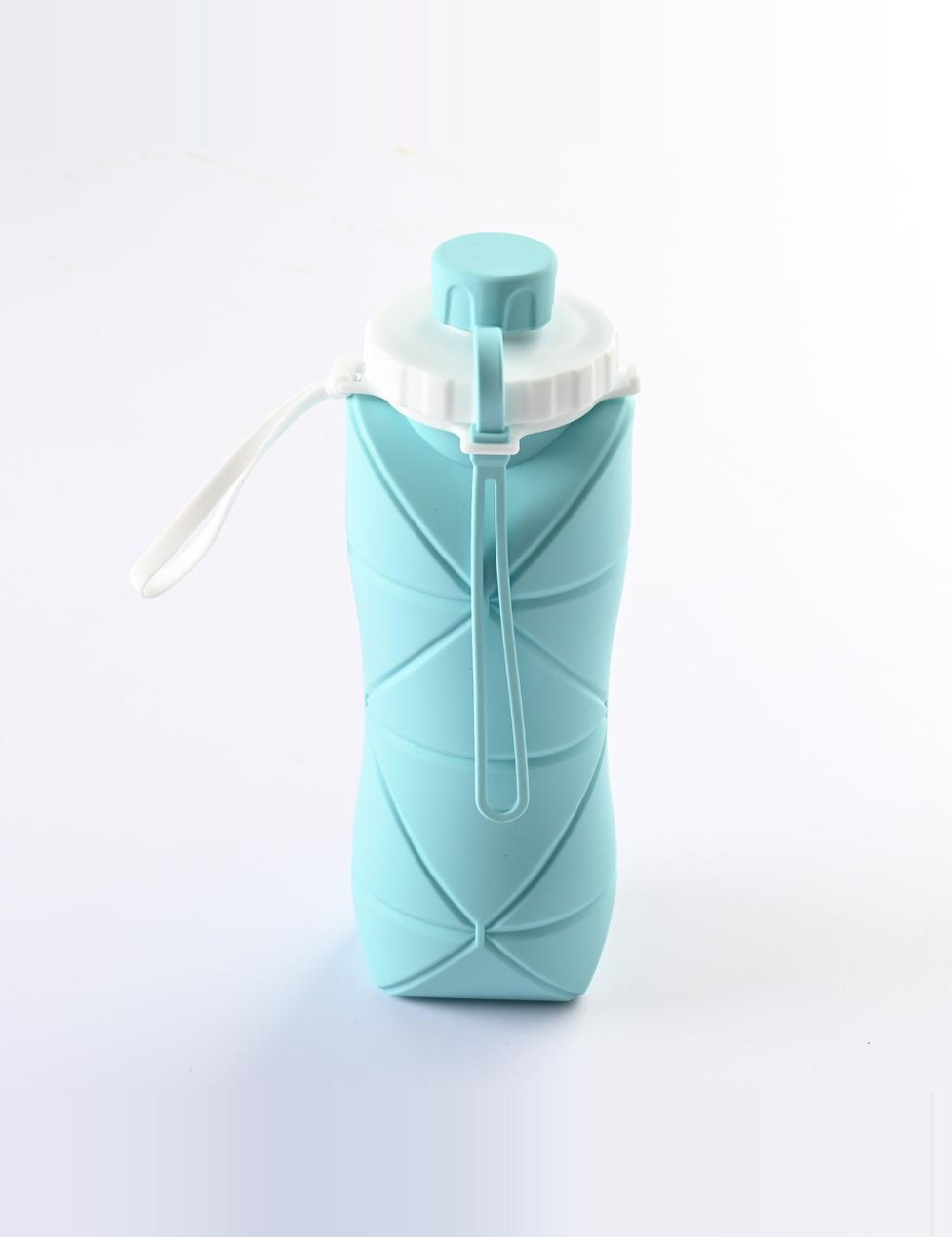 Sticla pliabila din silicon SHEIN, turcoaz