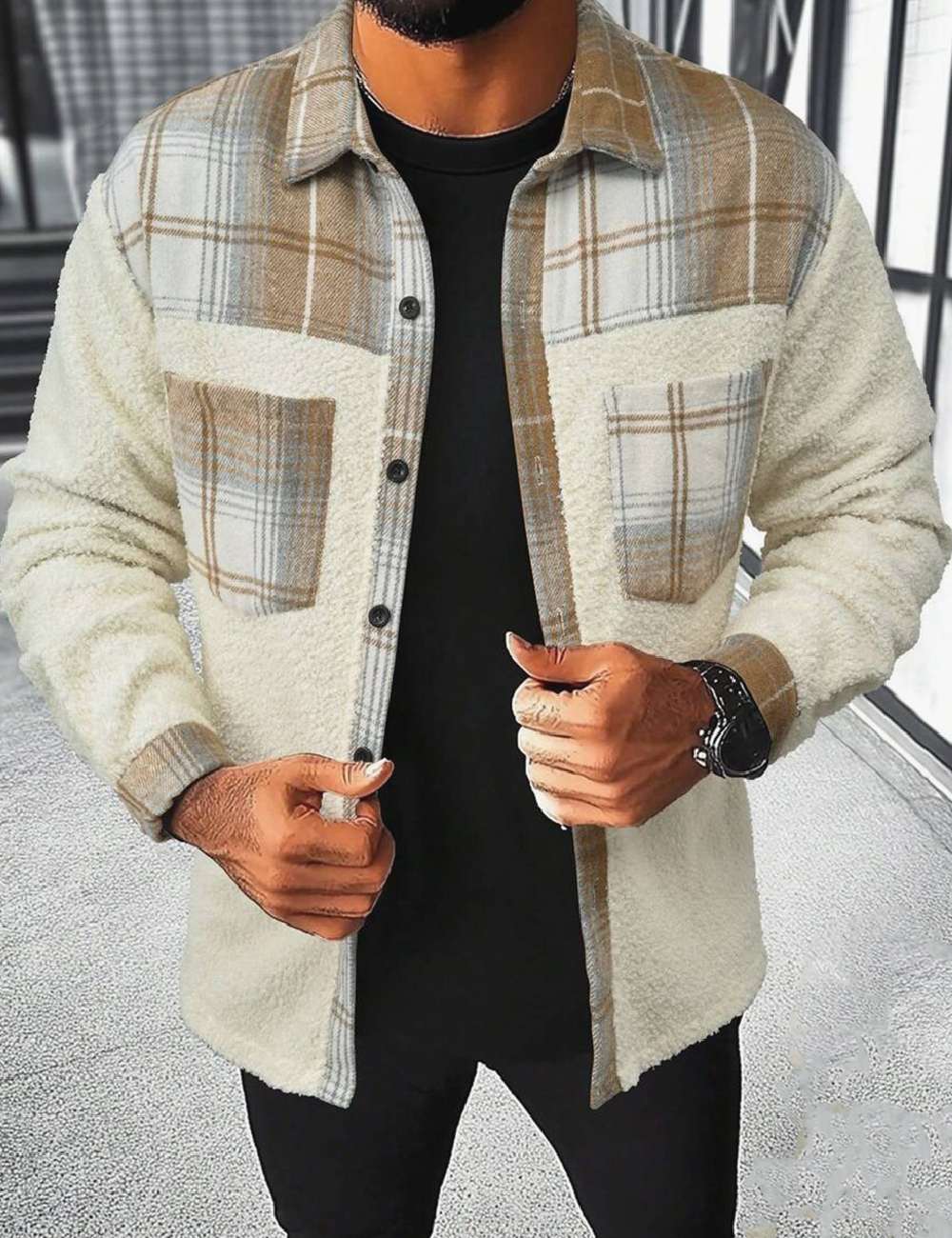 Jacheta SHEIN, mix culori