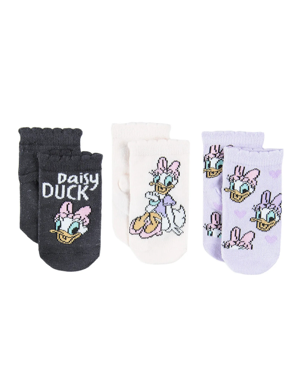 Set sosete 3 perechi Disney, mix culori