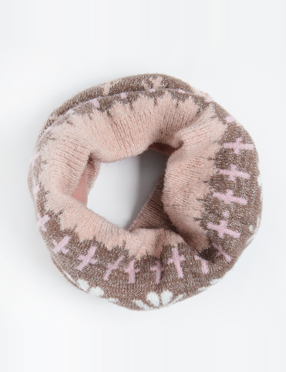 Fular Circular Cool Club, mix culori