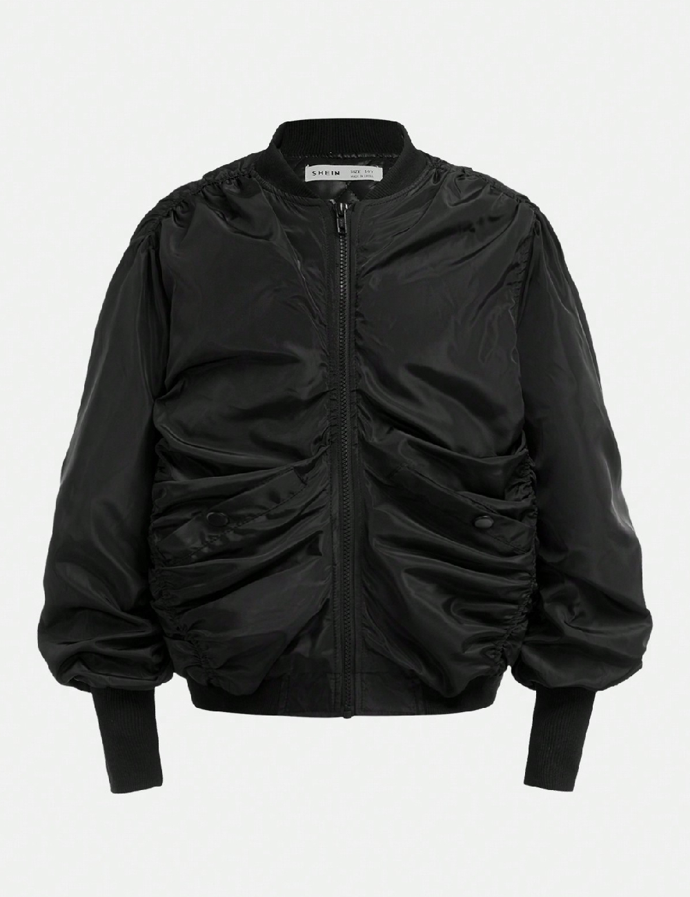 Geaca Shein Kids, negru