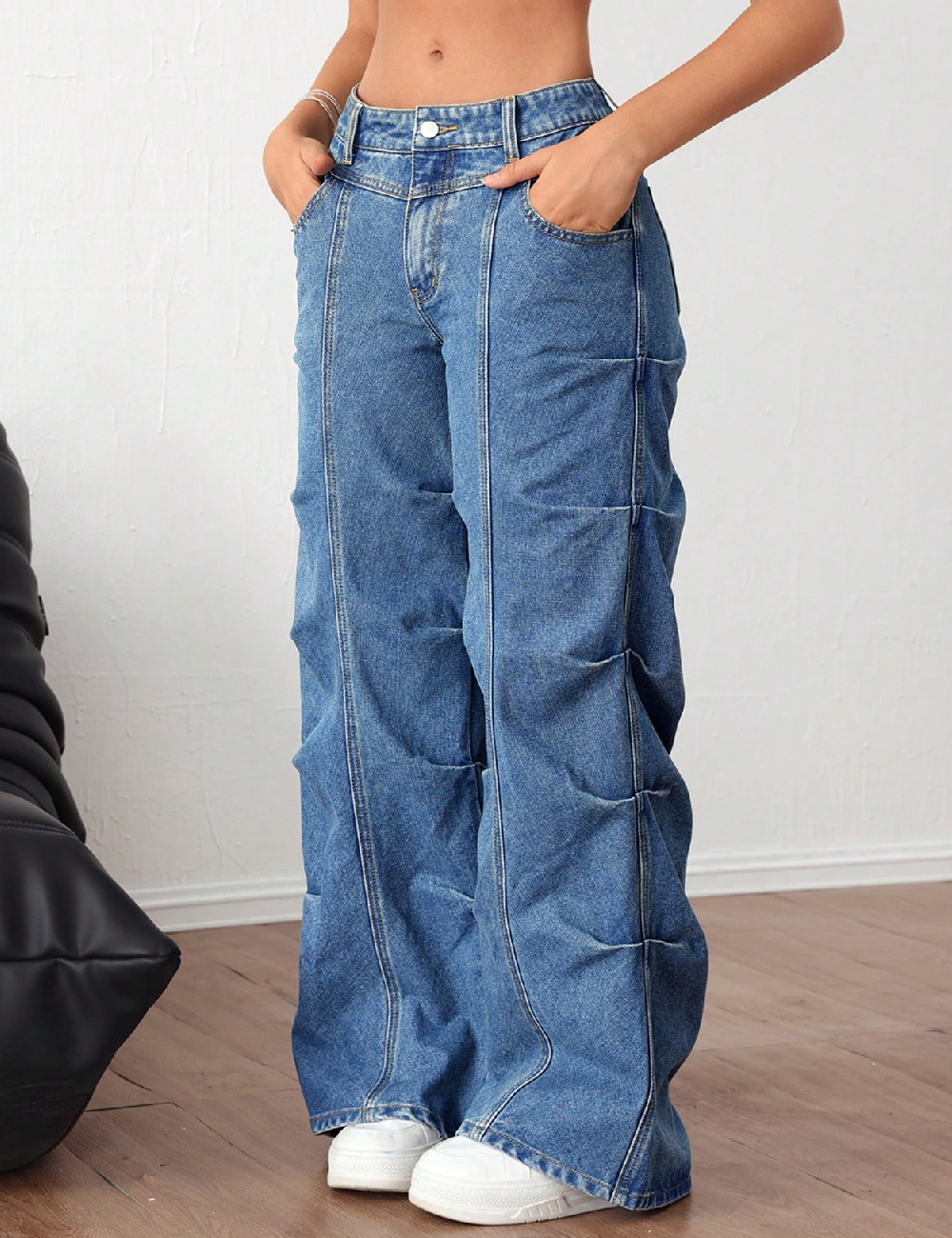 Blugi SHEIN, albastru