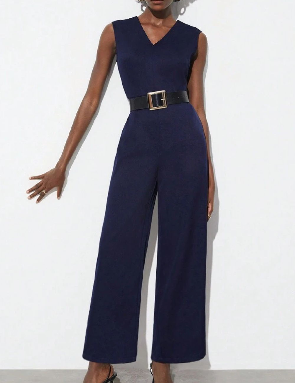 Salopeta SHEIN, bleumarin