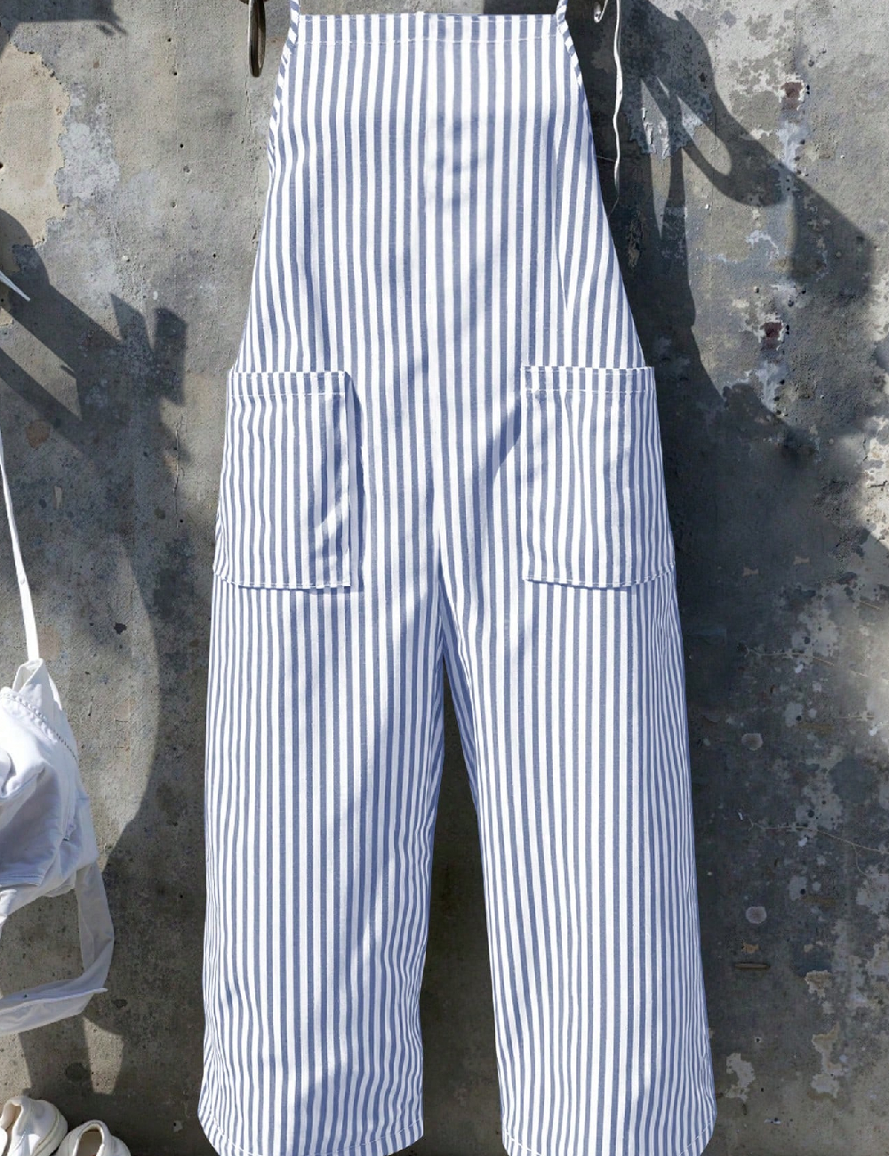 Salopeta SHEIN CURVE, albastru