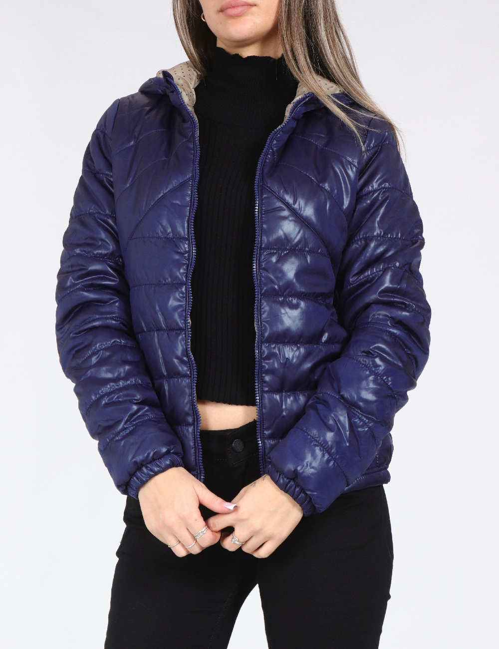 Geaca Pull&Bear, albastru