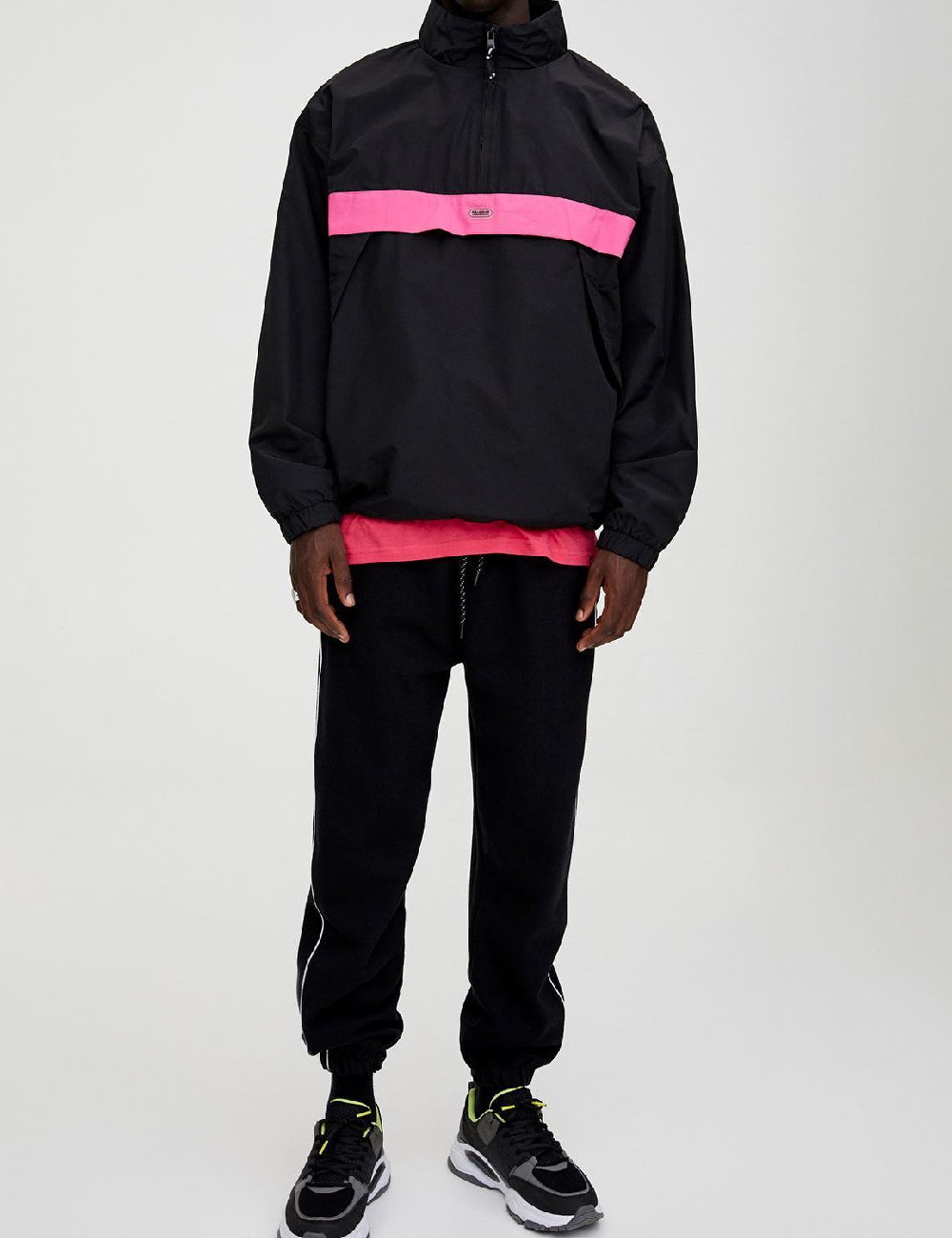 Jacheta Pull&Bear, negru