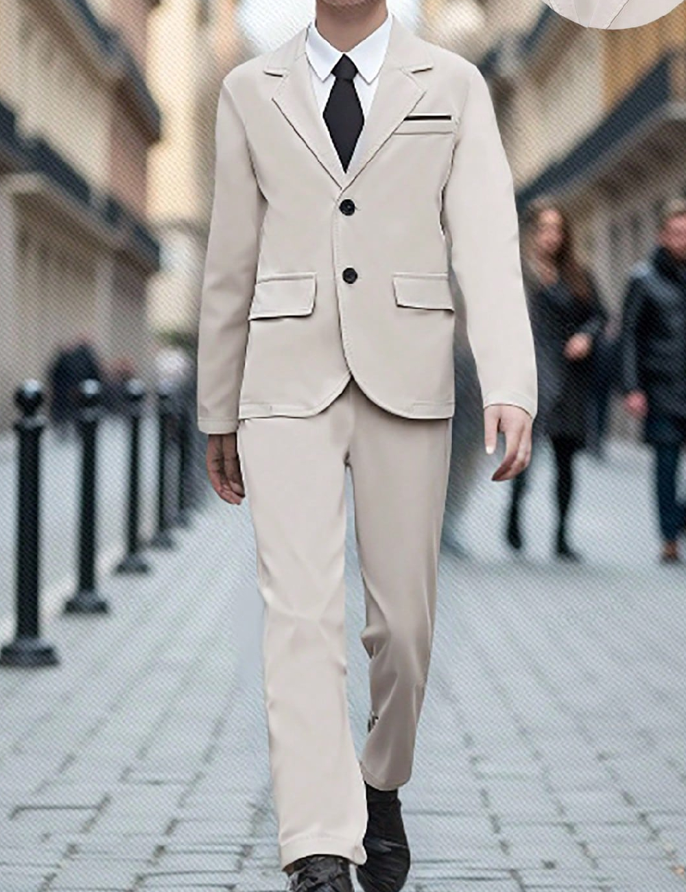 Costum Shein Kids, bej