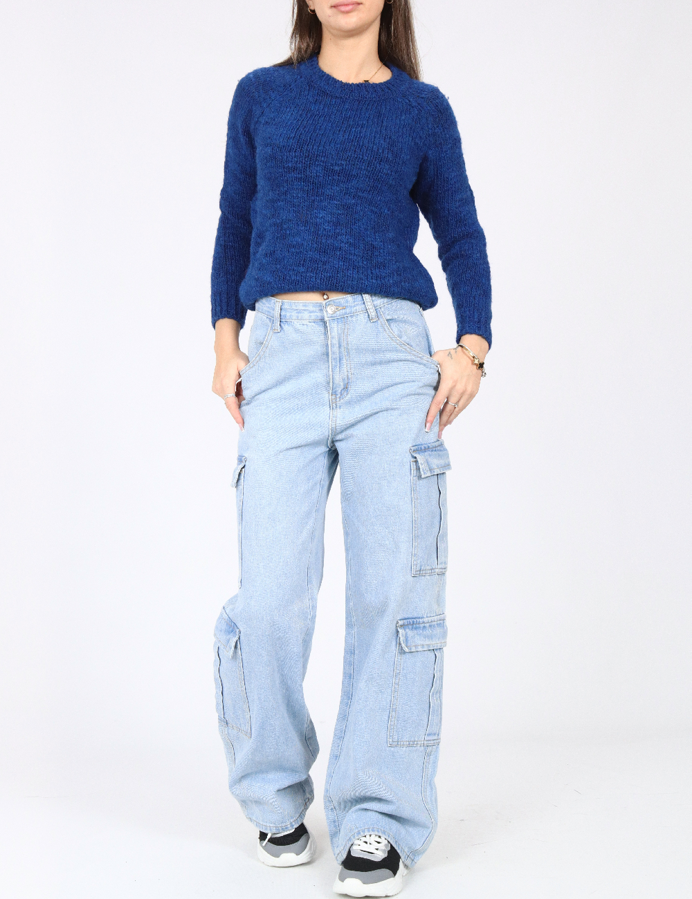 Blugi SHEIN, albastru